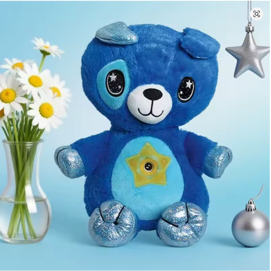 Starbear teddy bear with star projector