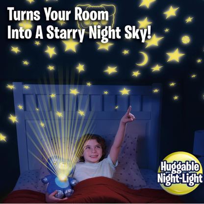 Starbear teddy bear with star projector
