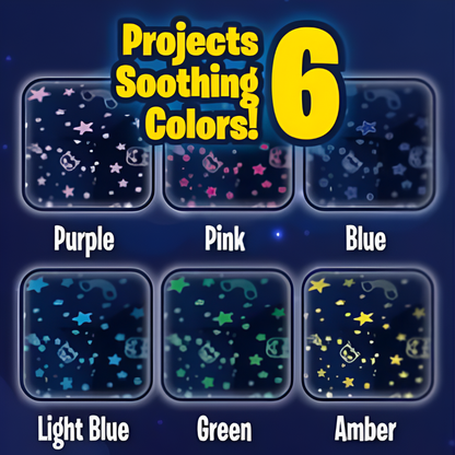 Starbear teddy bear with star projector